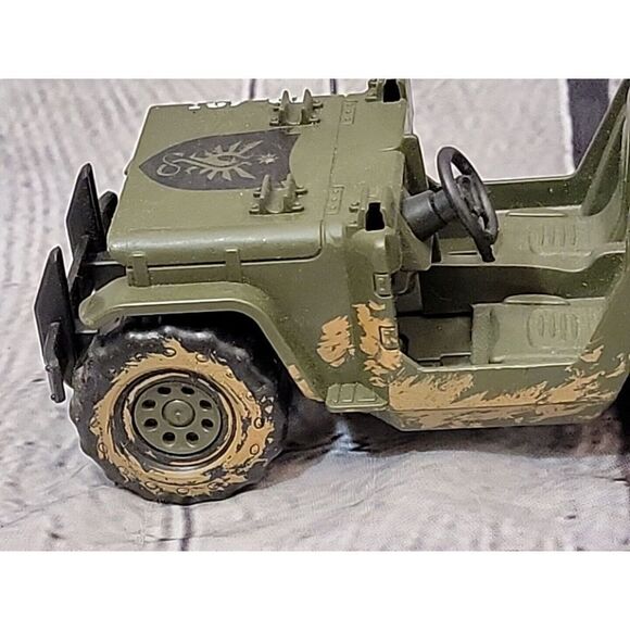Lanard Corps Action Figures Vehicle Jeep 2012 JP-431 Sky Devils Muddy Tires 🛞 - Picture 6 of 9